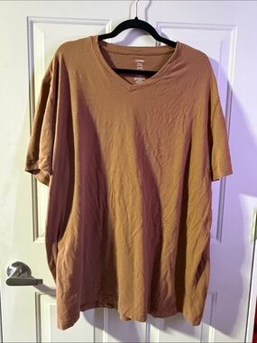George Plus Size Stretch V-Neck T-Shirt  2XL